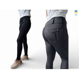 Фотография Лосинсы женские Весна/осень 5471 чорний (4 шт. р.сетка S-XL) "Sport style" недорого оптом от прямого поставщика