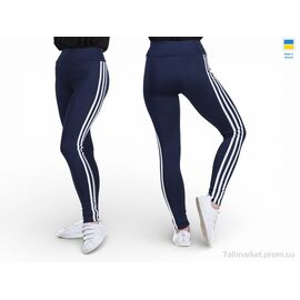 Фотография Лосинсы женские Весна/осень 5253 т.синій (4 шт. р.сетка S-XL) "Sport style" недорого оптом от прямого поставщика