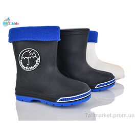 Гумове взуття дитяча Весна/осінь M727-1 (10 пар р.26-30) "BBT" недорого оптом від прямого постачальника