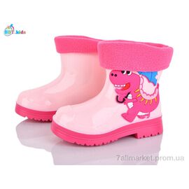 Гумове взуття дитяча Весна/осінь M726-5 (10 пар р.21-25) "BBT" недорого оптом від прямого постачальника