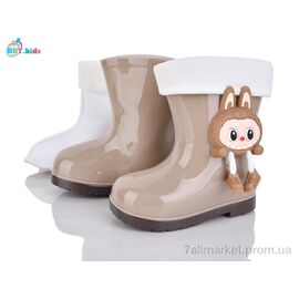 Гумове взуття дитяча Весна/осінь M729-1 (10 пар р.25-29) "BBT" недорого оптом від прямого постачальника