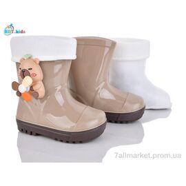 Гумове взуття дитяча Весна/осінь M730-1 (10 пар р.25-29) "BBT" недорого оптом від прямого постачальника