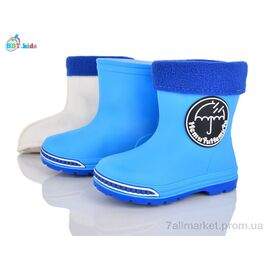 Гумове взуття дитяча Весна/осінь M725-1 (10 пар р.22-26) "BBT" недорого оптом від прямого постачальника