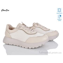 Фотография Кроссовки женские модные Весна/осень 1877-7 (8 пар р.36-41) "Chunsen" недорого оптом от прямого поставщика