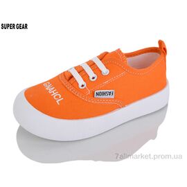 Фотография Кеды детские легкие Весна/осень 00730-3 yellow (12 пар р.26-31) "Super Gear" недорого оптом от прямого поставщика