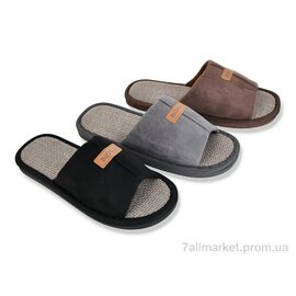Тапки чоловічі домашні Весна/осінь WP5022 mix (12 пар р.40-45) "Soylu" недорого оптом від прямого постачальника