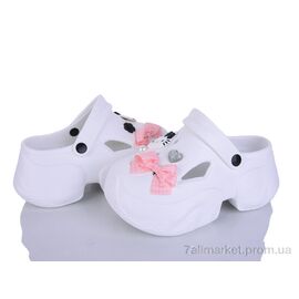 Крокси жіночі літні Літо QQ82-2 (6 пар р.36-41) "Alimama-Girnaive" недорого оптом від прямого постачальника