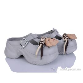 Крокси жіночі літні Літо QQ83-3 (6 пар р.36-41) "Alimama-Girnaive" недорого оптом від прямого постачальника