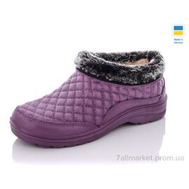 Калоші жіночі Зима Б03 бордо (12 пар р.37-42) "Крок" недорого оптом від прямого постачальника