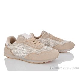 Фотография Кроссовки женские модные Весна/осень K517 (8 пар р.36-41) "Loretta" недорого оптом от прямого поставщика