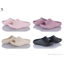 Шльопанці жіночі полегшені Літо Q55 mix (24 пар р.36-41) "Red Sun" недорого оптом від прямого постачальника