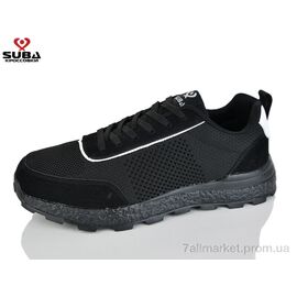 Кросівки чоловічі модні Весна/осінь A6626-1 піна (8 пар р.41-46) "SUBA" недорого оптом від прямого постачальника