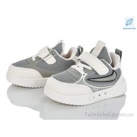 Фотография Кроссовки детские модные Весна/осень HY601-1L LED (8 пар р.21-25) "KIMBOO" недорого оптом от прямого поставщика