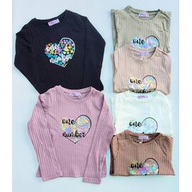 Фотография Свитер детский на девочку 5181 brown р.8-14 "Meloria" недорого оптом от прямого поставщика