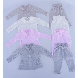 Фотография Комплект детский на девочку 7822 white р.0.6-1 "Meloria" недорого оптом от прямого поставщика