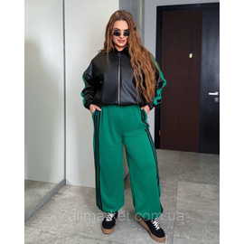 Костюм 3-ка жіночий прогулянковий двонитка з лампасами (42-60) "LADA" недорого від прямого постачальника