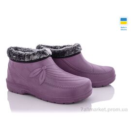 Калоші жіночі Зима Крок Укр Б21 бордо (12 пар р.38-42) "Vladimir" недорого оптом від прямого постачальника