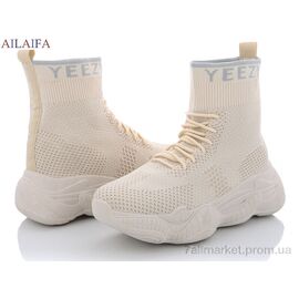 Фотография Кроссовки женские модные Весна/осень D96-12 (8 пар р.36-41) "Ailaifa" недорого оптом от прямого поставщика