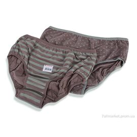 Труси Весна/осінь 2512 mix (10 шт. р.сітка2XL-4XL) "Textile" недорого оптом від прямого постачальника