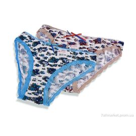 Труси Весна/осінь 21163 mix (2XL) (10 шт. р.сіткаOne size) "Textile" недорого оптом від прямого постачальника