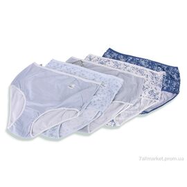 Труси Весна/осінь 28268 mix (10 шт. р.сітка6XL-7XL) "Textile" недорого оптом від прямого постачальника