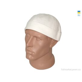 Фотография Шапка мужская Весна/осень 0617 білий (4 шт. р.сетка 56-60) "Mabi" недорого оптом от прямого поставщика