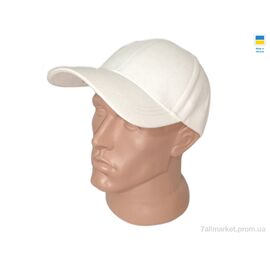 Кепка унісекс Весна/осінь 0628 білий (4 шт. р.сітка54-60) "Mabi" недорого оптом від прямого постачальника