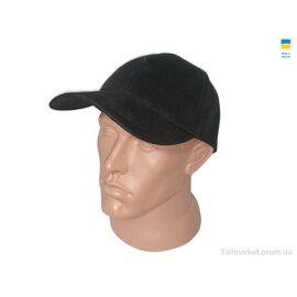 Кепка унісекс Весна/осінь 0629 чорний (4 шт. р.сітка54-60) "Mabi" недорого оптом від прямого постачальника
