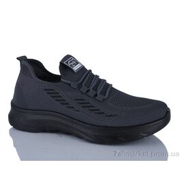 Фотография Кроссовки мужские модные Лето 105 grey (10 пар р.40-44) "Botema" недорого оптом от прямого поставщика