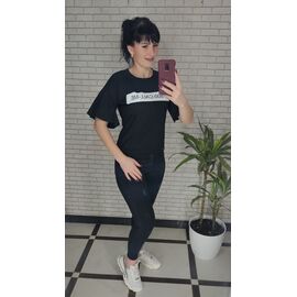 футболка жіноча 2630 black р.S-XL "BAMBIN" недорого оптом від прямого постачальника