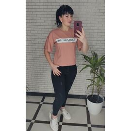 футболка жіноча 2630 powder р.S-XL "BAMBIN" недорого оптом від прямого постачальника