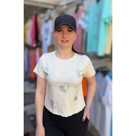 Топ жіночий 6071 milk р.S-XL "BAMBIN" недорого оптом від прямого постачальника