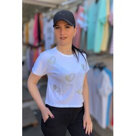 Топ жіночий 6071 white р.S-XL "BAMBIN" недорого оптом від прямого постачальника