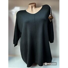 Светр жіночий 24054 black р.50-56 "BAMBIN" недорого оптом від прямого постачальника