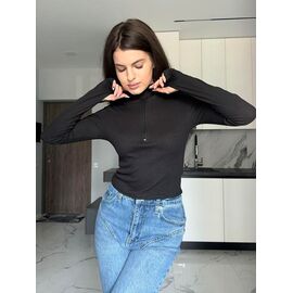 Светр жіночий 1520 black р.42-48 "BONJOUR" недорого оптом від прямого постачальника
