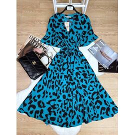 Сукня літня жіноча 2353 l.blue р.42-52 "BONJOUR" недорого оптом від прямого постачальника