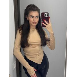 Светр жіночий 3098 beige р.42-48 "BONJOUR" недорого оптом від прямого постачальника