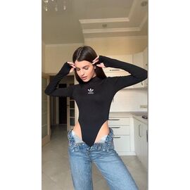 Боді 4173-1 black р.42-48 "BONJOUR" недорого оптом від прямого постачальника