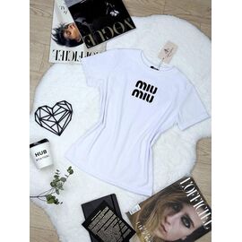 футболка жіноча 4209 white р.42-48 "BONJOUR" недорого оптом від прямого постачальника