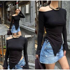 Светр жіночий 4261 black р.42-48 "BONJOUR" недорого оптом від прямого постачальника