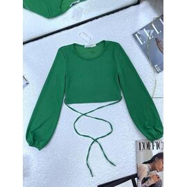 Топ жіночий 5091 green р.42-48 "BONJOUR" недорого оптом від прямого постачальника