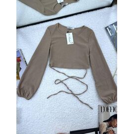 Топ жіночий 5091 l.brown р.42-48 "BONJOUR" недорого оптом від прямого постачальника