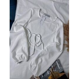 Топ жіночий 5091 white р.42-48 "BONJOUR" недорого оптом від прямого постачальника