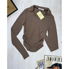 Светр жіночий 5141 brown р.42-48 "BONJOUR" недорого оптом від прямого постачальника