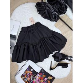 Спідниця жіноча 5154 black р.42-48 "BONJOUR" недорого оптом від прямого постачальника