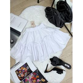 Спідниця жіноча 5154 white р.42-48 "BONJOUR" недорого оптом від прямого постачальника