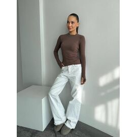 Светр жіночий 5171 l.brown р.42-48 "BONJOUR" недорого оптом від прямого постачальника