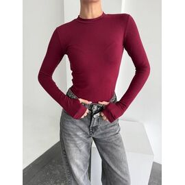 Светр жіночий 5171 wine р.42-48 "BONJOUR" недорого оптом від прямого постачальника