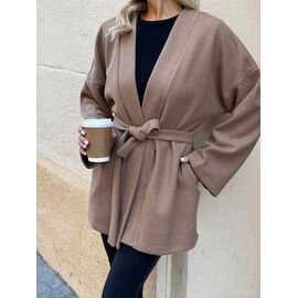 Кардиган жіночий 1665 brown р.42-48 "BONJOUR" недорого оптом від прямого постачальника