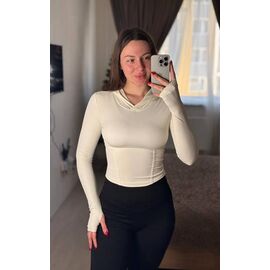 Светр жіночий 1705 l.beige р.42-46 "BONJOUR" недорого оптом від прямого постачальника